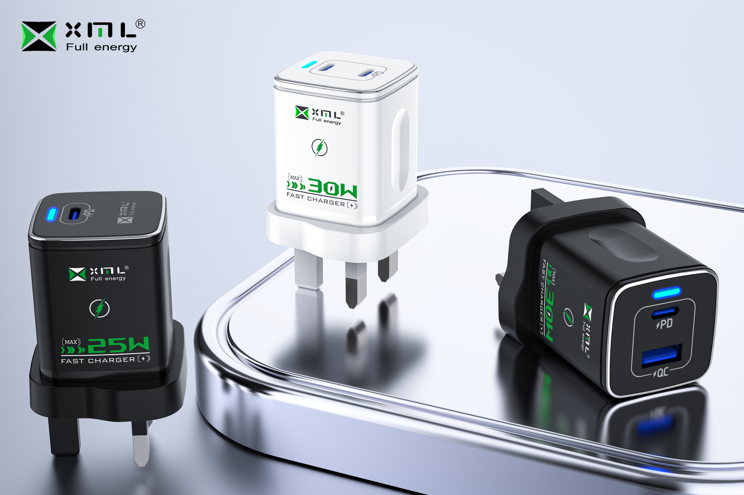 xmlcharge LD-509 25W/30W Fast Charger