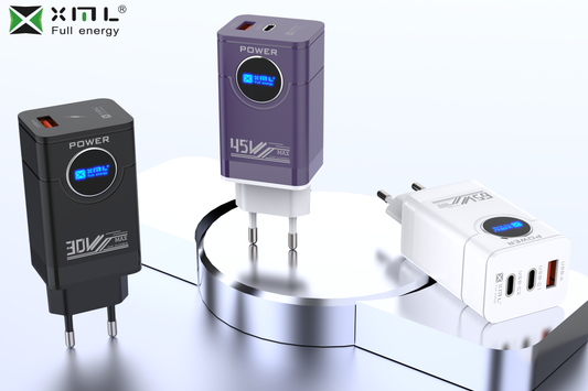 xmlcharge LD-337 30W 45W USB-C fast charger with EU plug