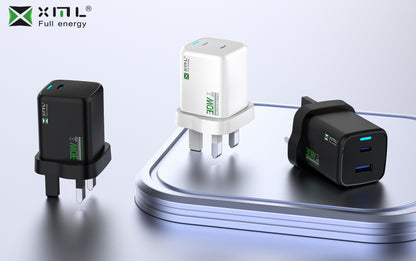 xmlcharge LD-510 30W fast charger UK plug