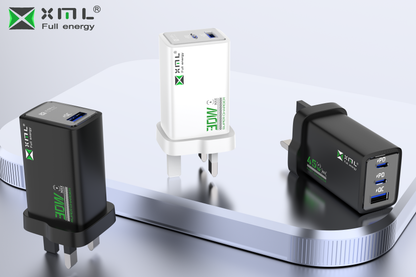 xmlcharge LD-548 30W 45W fast charger UK plug
