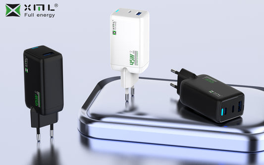 xmlcharge LD-550 45W fast charger EU plug