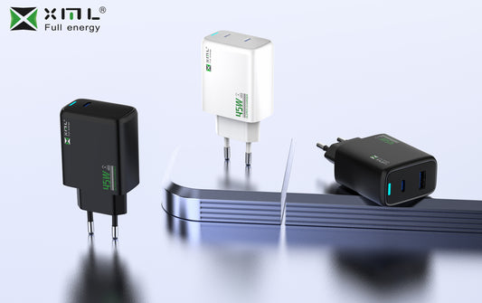 xmlcharge LD-630 45W fast charger EU plug